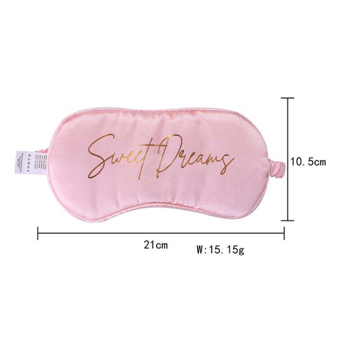 OEM - Bekväm Silky Sovmask/Ögonmask - Sweet Dreams