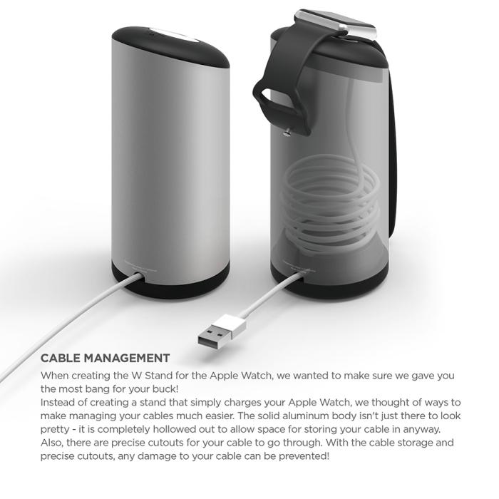 Elago - Elago W Stand till Apple Watch - Guld