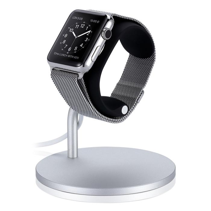 UTGATT5 - Just Mobile Lounge Dock - Ställ för Apple Watch med justerbar vinkel