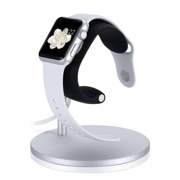 UTGATT5 - Just Mobile Lounge Dock - Ställ för Apple Watch med justerbar vinkel