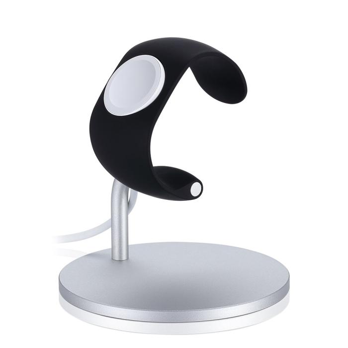 UTGATT5 - Just Mobile Lounge Dock - Ställ för Apple Watch med justerbar vinkel