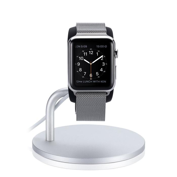 UTGATT5 - Just Mobile Lounge Dock - Ställ för Apple Watch med justerbar vinkel