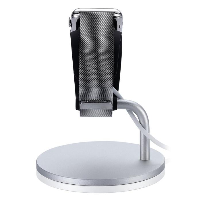 UTGATT5 - Just Mobile Lounge Dock - Ställ för Apple Watch med justerbar vinkel