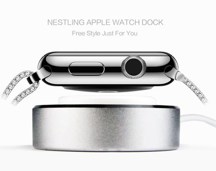 UTGATT5 - TinyOne Dock till Apple Watch - Mörk Grå