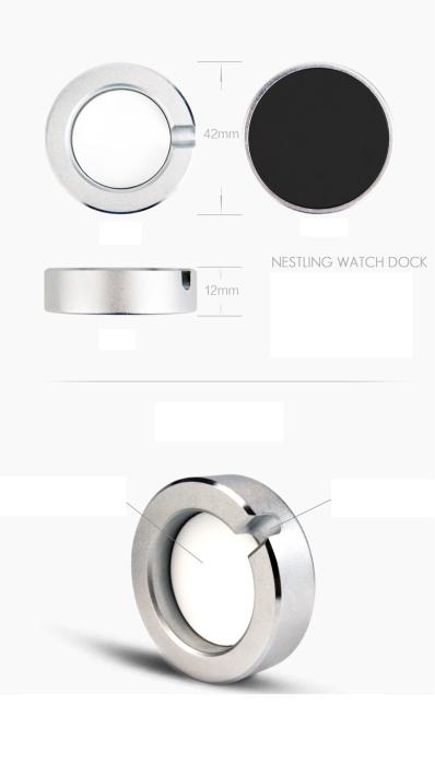 UTGATT5 - TinyOne Dock till Apple Watch - Mörk Grå