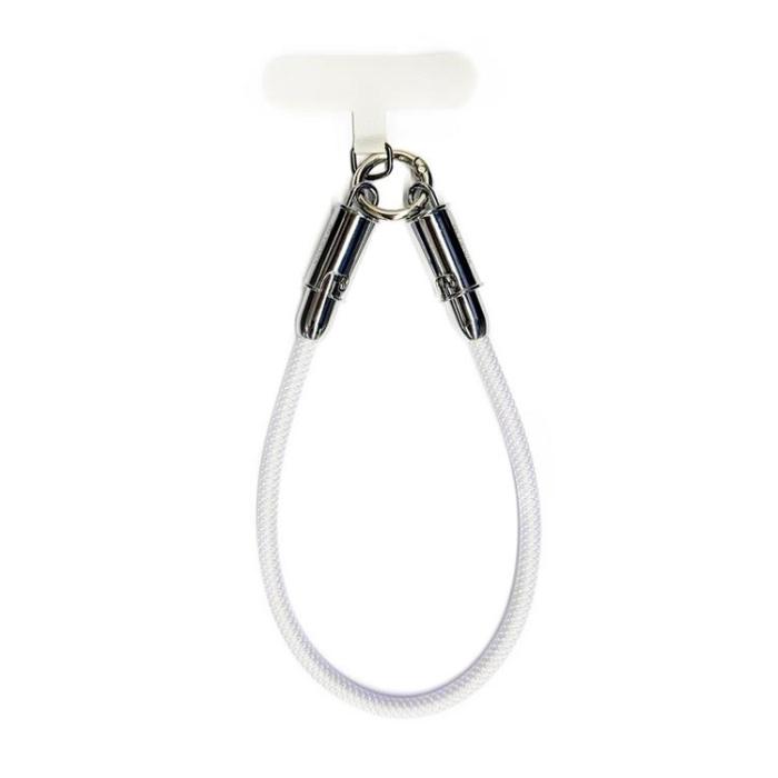 Devia - Devia 2in1 USB-C till USB-C Kabel 60W 0.3m Lanyard - Lila