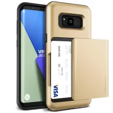 VERUS - Verus Damda Glide Card Slot Skal till Samsung Galaxy S8 - Gold