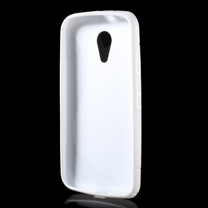UTGATT5 - Flexicase Skal till Motorola Moto G2 - Vit