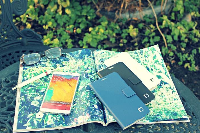 UTGATT4 - CoveredGear plånboksfodral till Samsung Note 3 (Cloud White)