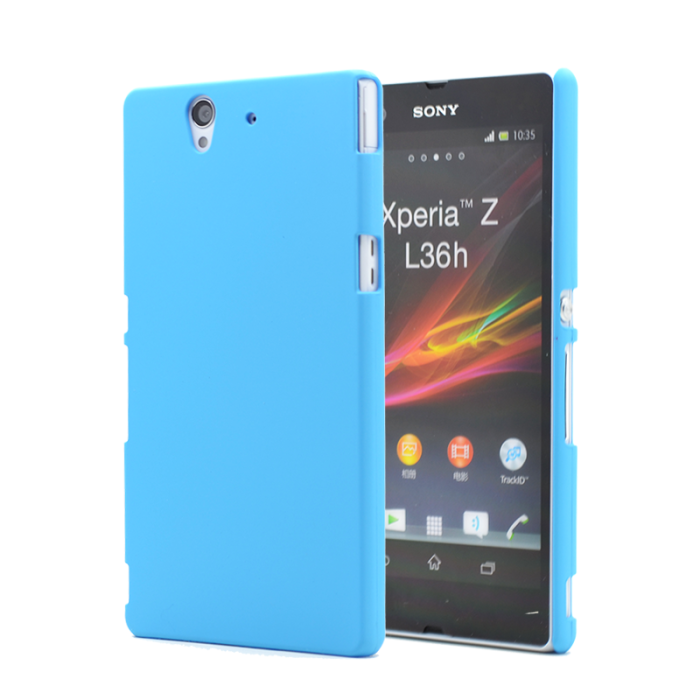 UTGATT4 - Baksidesskal till Sony Xperia Z Ljus Blå