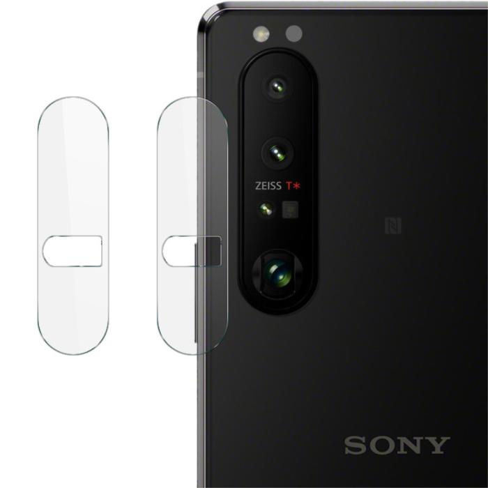 OEM - Sony Xperia 1 III [4-PACK] 2 X Kameralinsskydd Glas + 2 X Härdat Glas