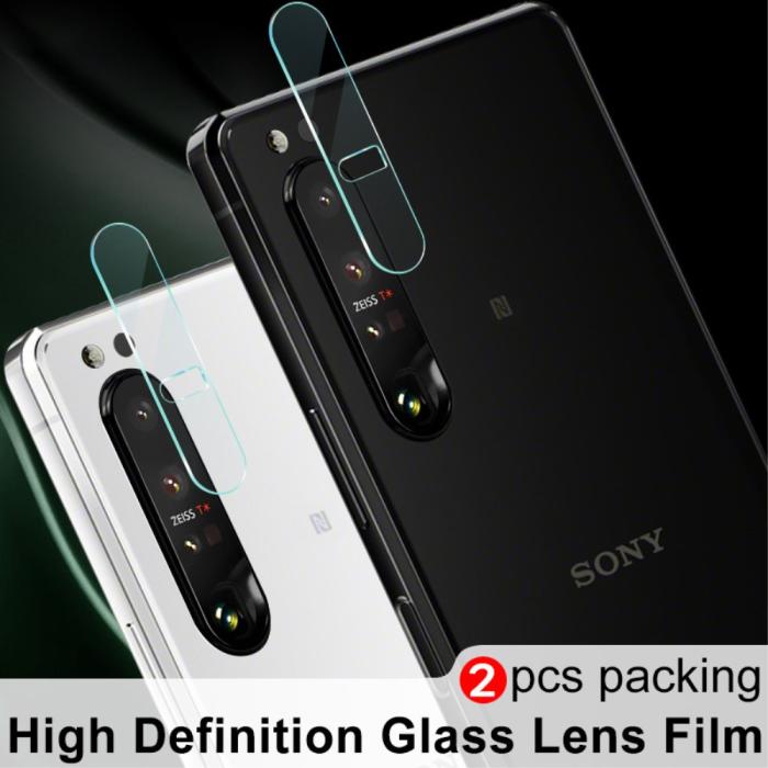 A-One Brand - [2-PACK] Kameralinsskydd i Härdat Glas Sony Xperia 1 III Skärmskydd