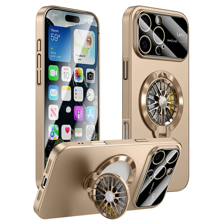 iPhone 16 Pro Max Mobilskal Magsafe Hard PC - Brons (Bronze) | 2353 | AlltMobil