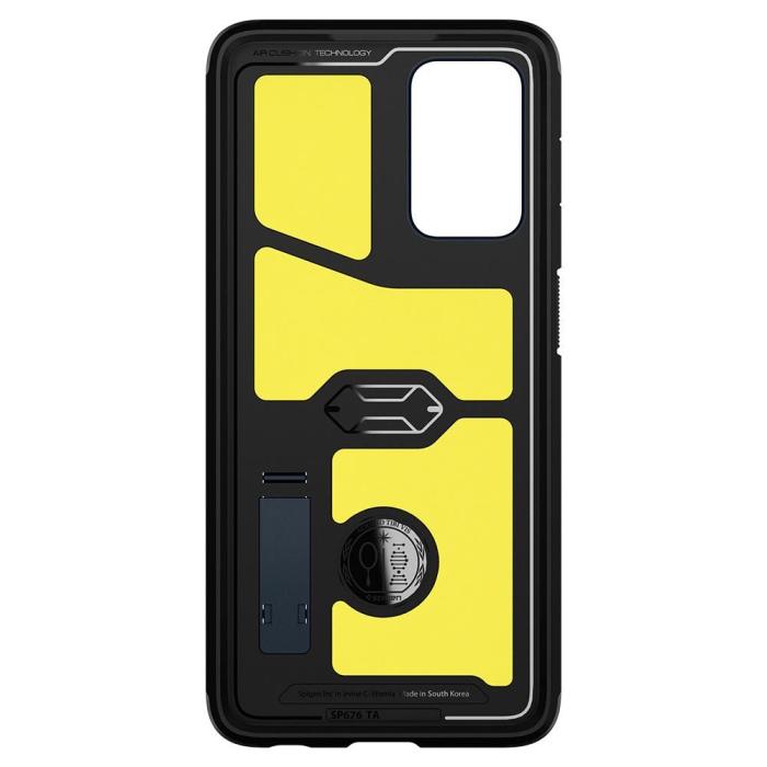 UTGATT5 - Spigen - Tough Armor Mobilskal Galaxy A72 - Metal Slate