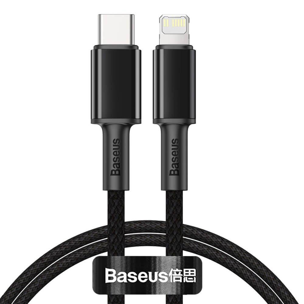 Baseus USB-C till lightning kabel 20 W 1m Svart | 3541 | AlltMobil