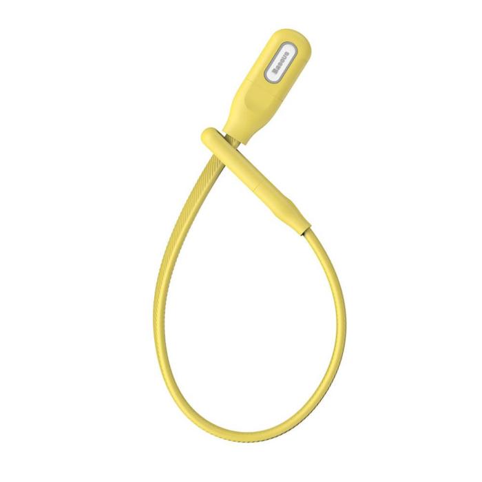 UTGATT5 - Baseus USB double sided Armband USB Type C Kabel 5 A 22 cm gul