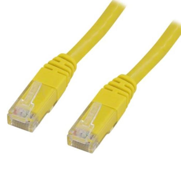 UTGATT1 - Deltaco Cat6 Nätverks Kabel 1m - Gul