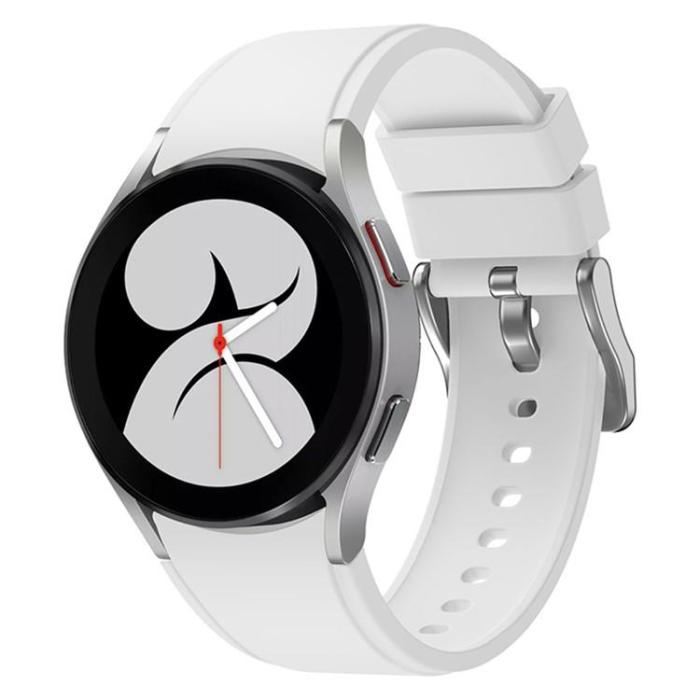 OEM - Galaxy Watch 6 (44mm) Armband Silikon - Vit