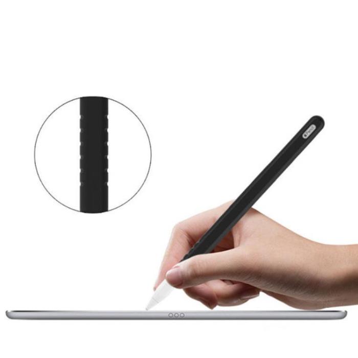 UTGATT1 - Apple Pencil 2 Silikon Stylus Overlay - Svart