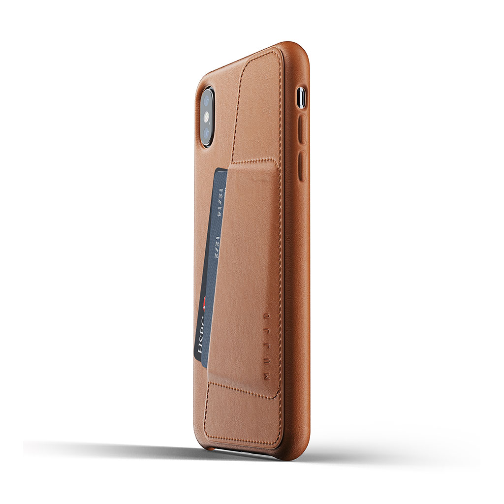 Mujjo
Mujjo Full Leather Wallet Case för iPhone XS Max - Tan