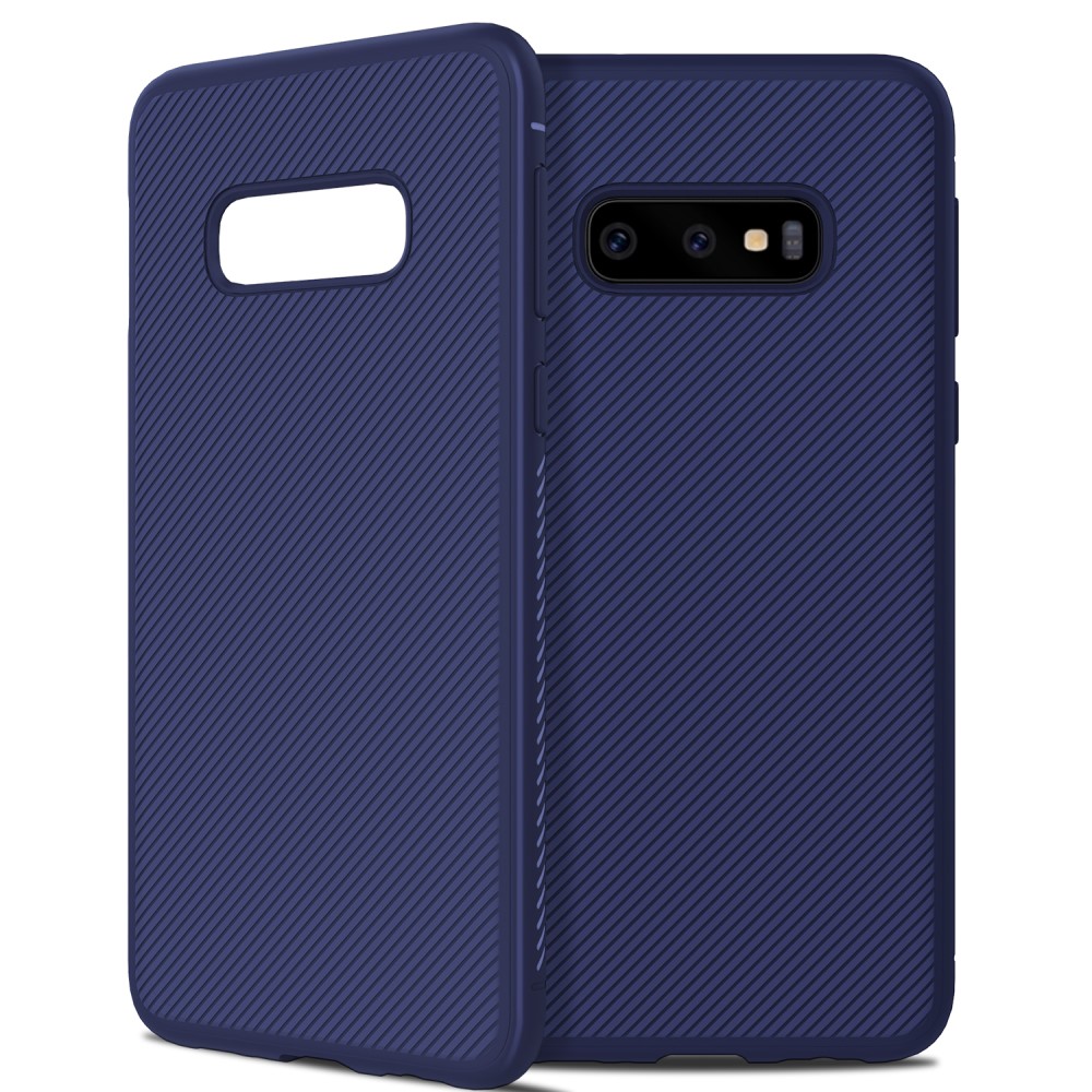 A-One Brand
Twill Texture Flexicase Skal till Samsung Galaxy S10E - Blå