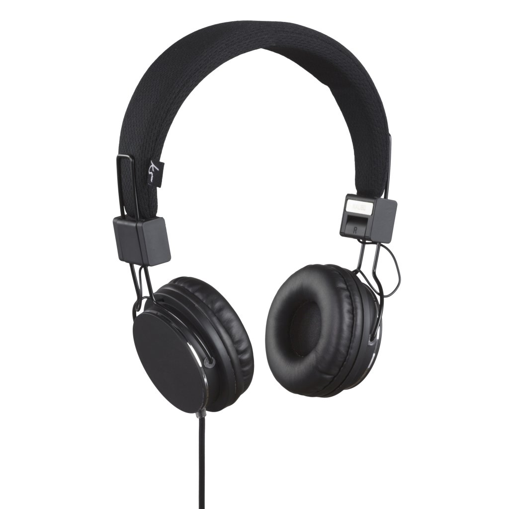 UTGÅTT
KITSOUND Hörlur Malibu On-Ear Mic - Svart