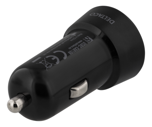 UTGÅTT
DELTACO Billaddare med USB-C och USB-A - Svart