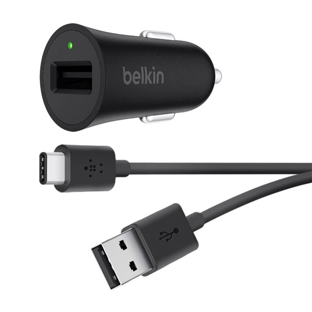 UTGÅTT
Belkin Car Charger Qc 3.0 18W Usb-A To Usb-C Black