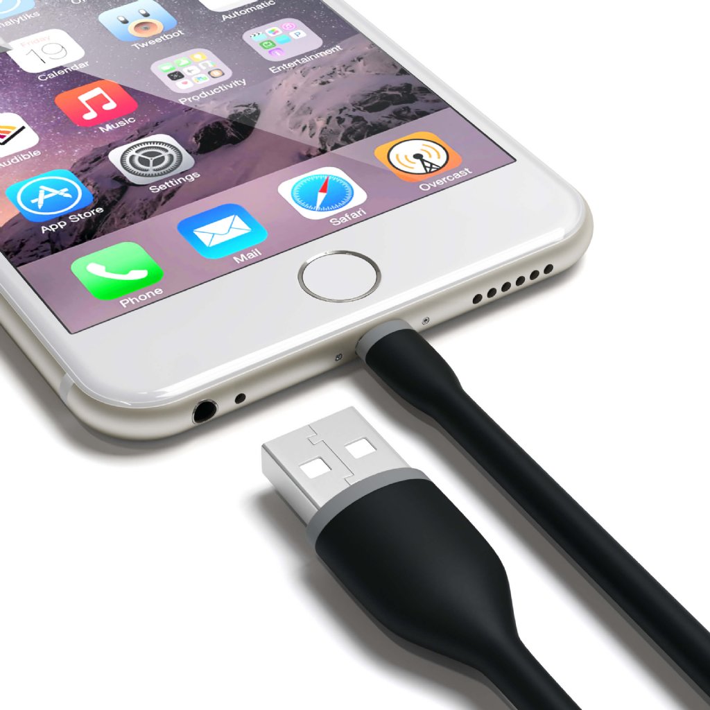 Satechi
Satechi Flexibel Lightning-kabel 15 cm - Svart