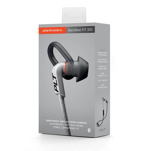 Plantronics
PLANTRONICS Backbeat FIT 305 In-Ear Trådlös - Svart/Grå