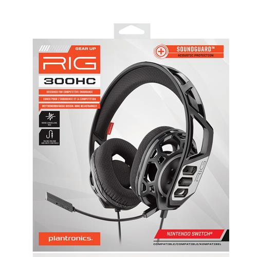 UTGÅTT
PLANTRONICS Gamingheadset SWITCH RIG 300 HC