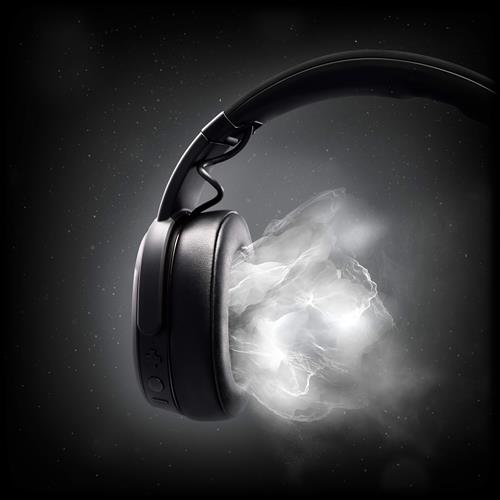 UTGÅTT
SKULLCANDY Hörlur Crusher Wireless Over-Ear Trådlös Mic - Svart