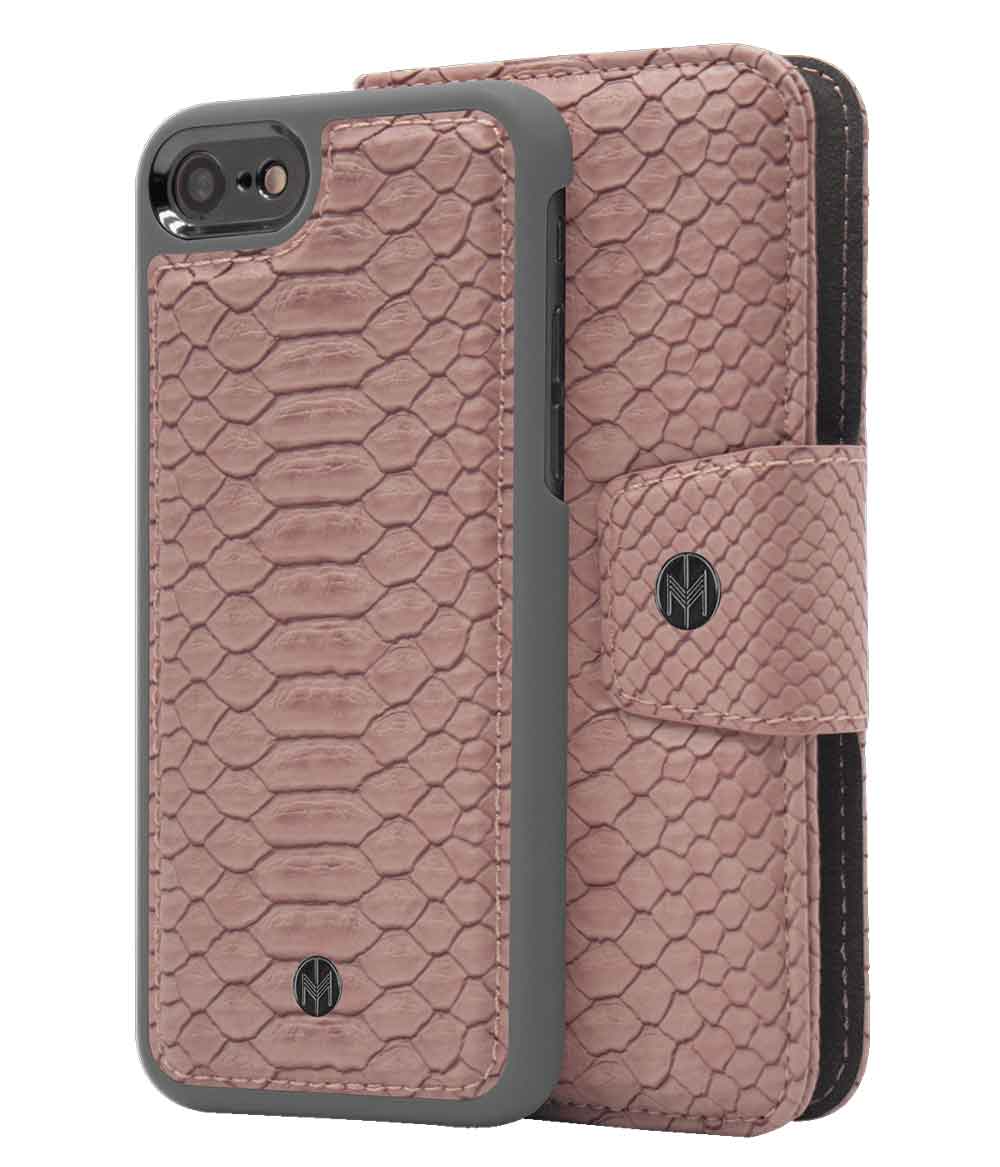 Marvêlle
Marvêlle N°301 Plånboksfodral iPhone 6/7/8/SE 2020 - ASH PINK REPTILE
