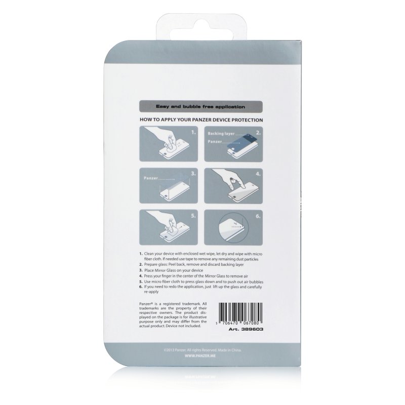 Panzer
Panzer Mirror Tempered Glass Skärmskydd till iPhone 6/7/8/SE 2020