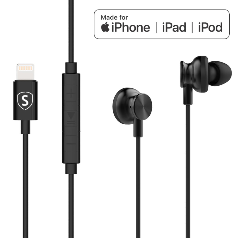 SiGN
SiGN In-ear Lightning Hörlurar för iPhone - Svart