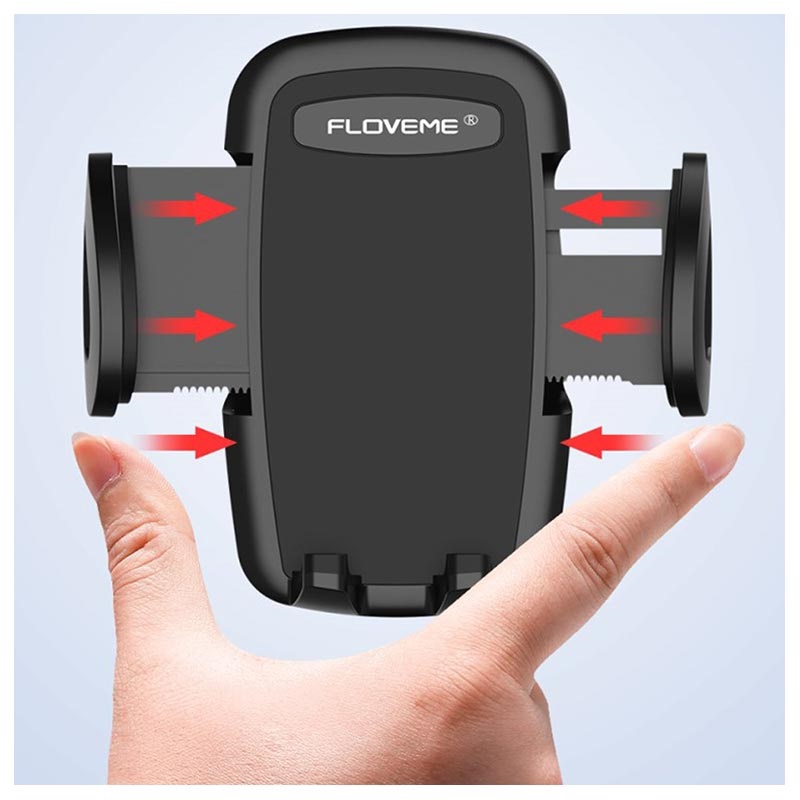 Floveme - Floveme Universal Bilhållare passar mobiler mellan 3.8