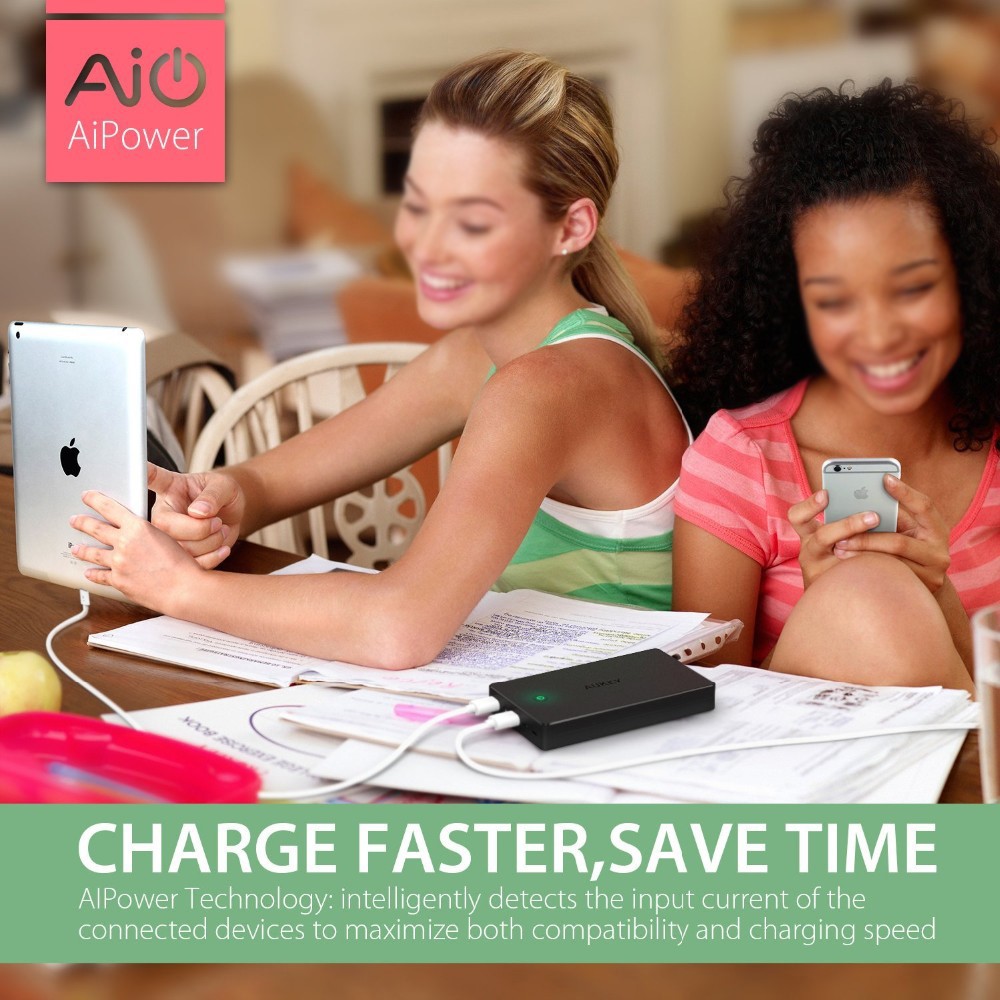 Aukey
Aukey Qualcomm Certified 20000 mAh Quick Charge Powerbank 2.0