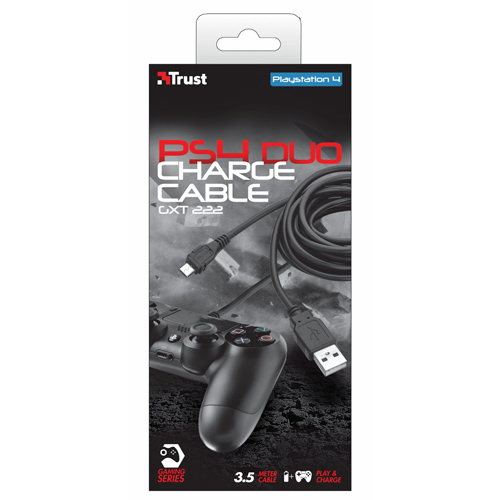 Trust - Trust GXT 222 Charge & Play Cable PS4