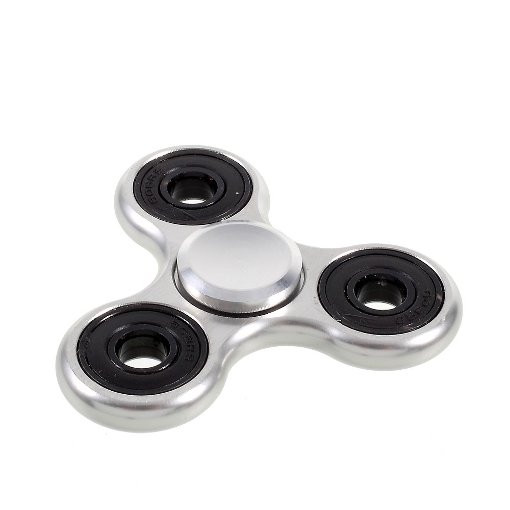 Fidget Spinner
Brushed Metal Fidget Spinner - Silver