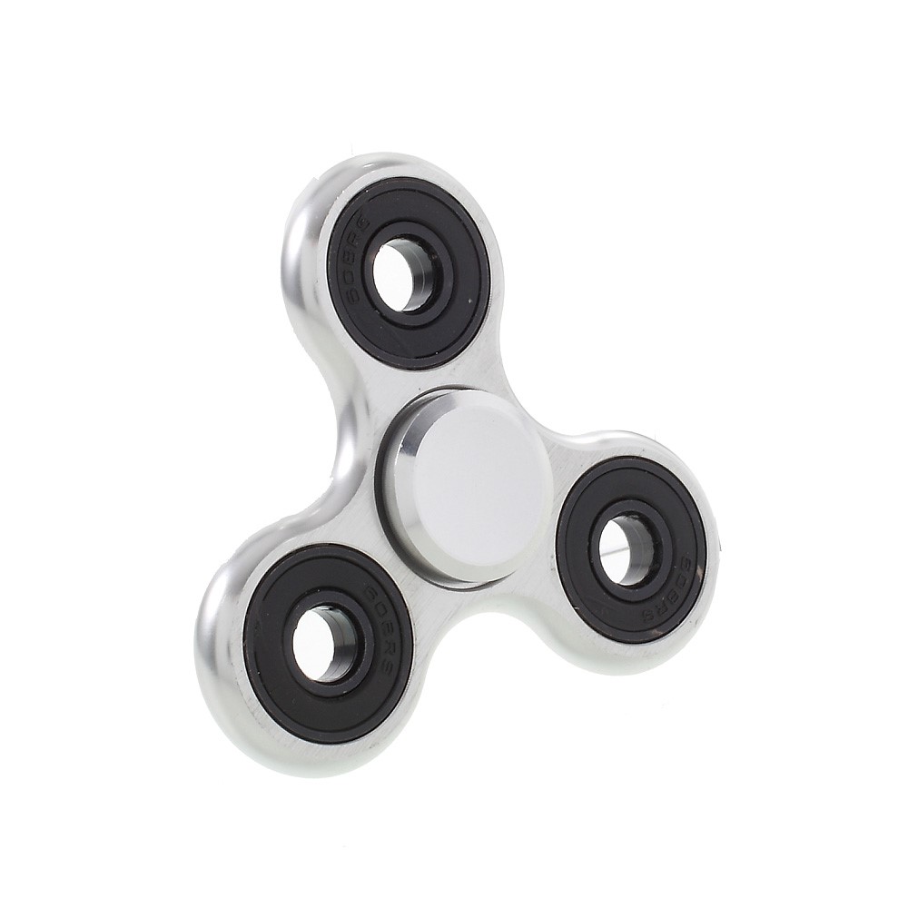 Fidget Spinner
Brushed Metal Fidget Spinner - Silver