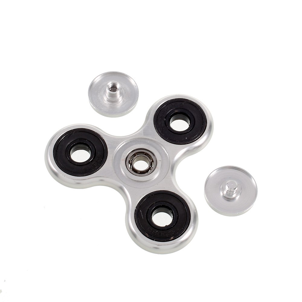 Fidget Spinner
Brushed Metal Fidget Spinner - Silver