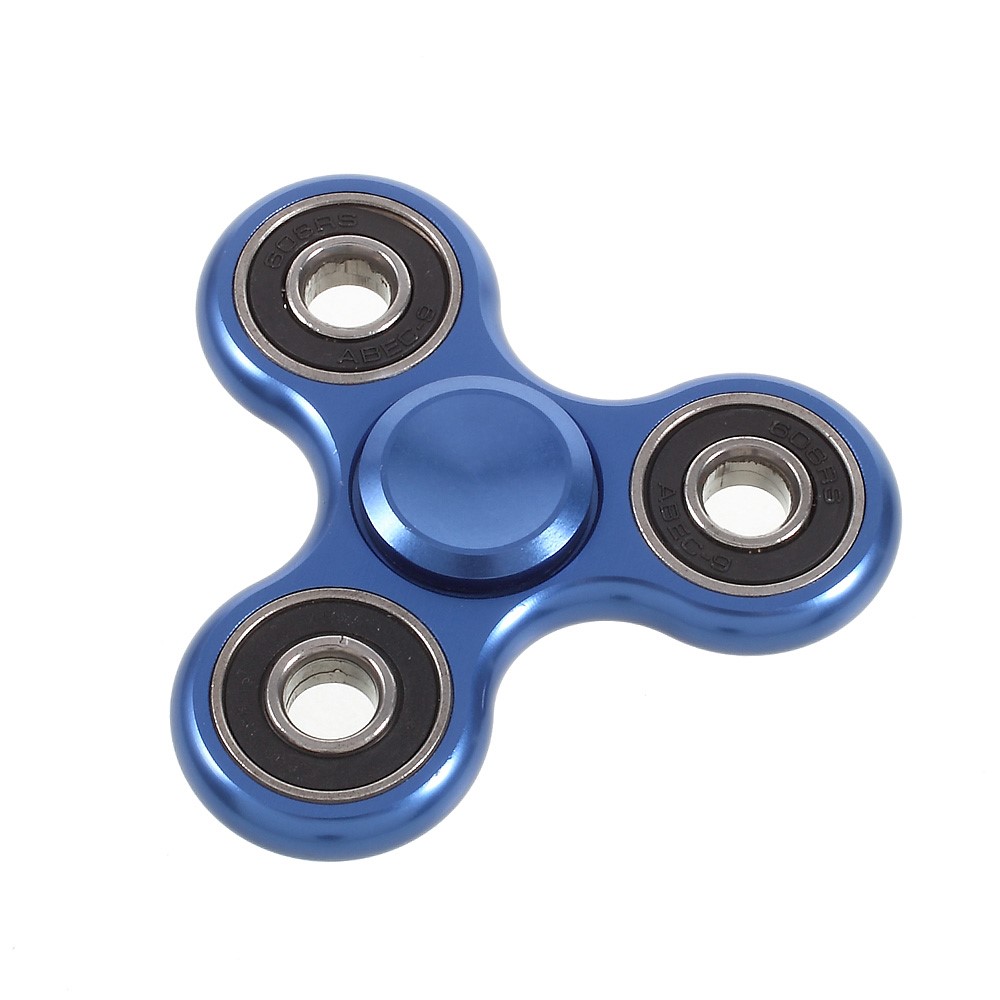 Fidget Spinner
Brushed Metal Fidget Spinner - Blå