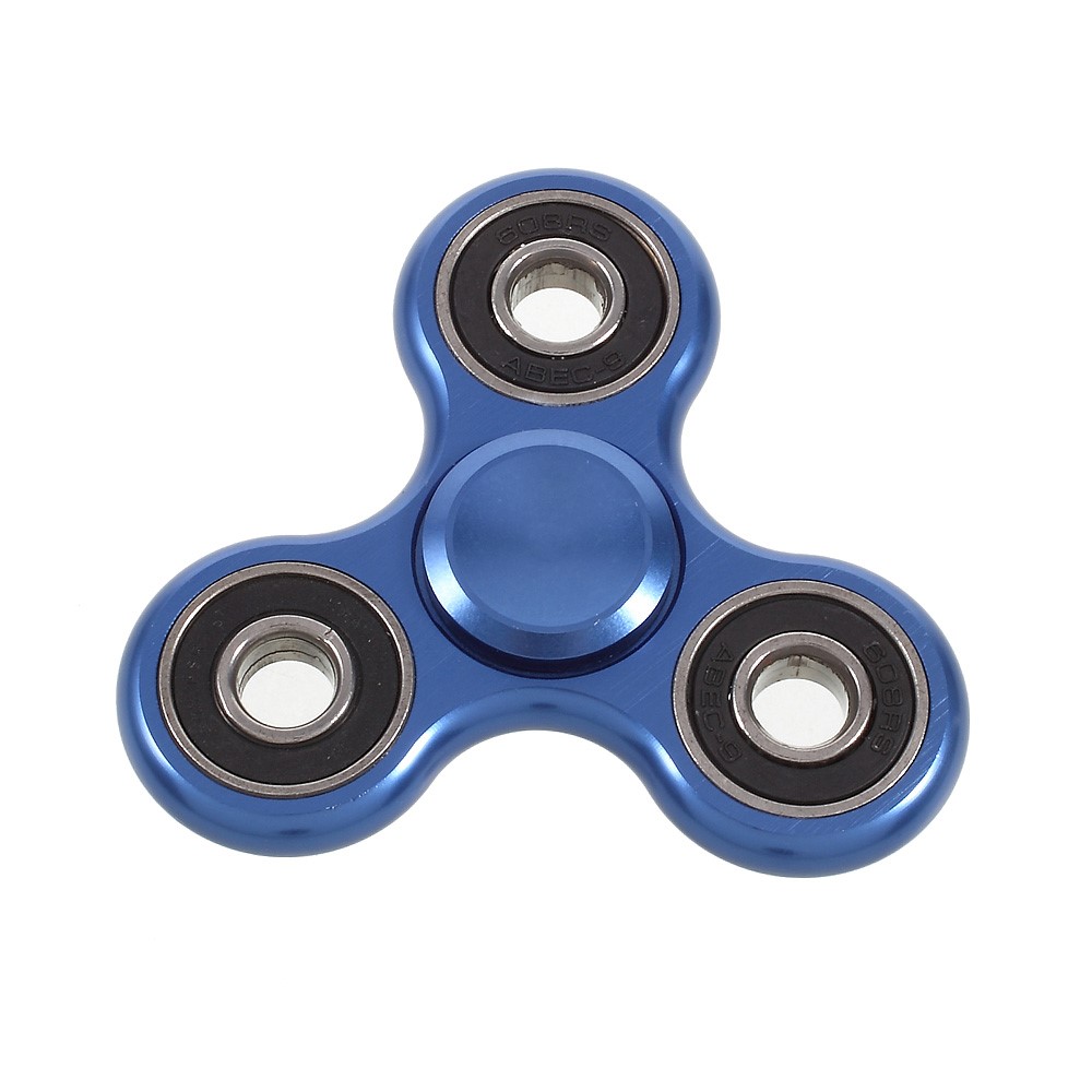 Fidget Spinner
Brushed Metal Fidget Spinner - Blå