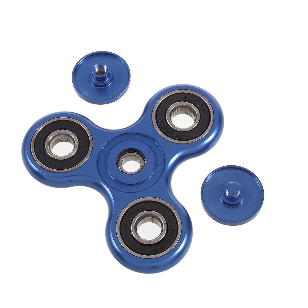 Fidget Spinner
Brushed Metal Fidget Spinner - Blå