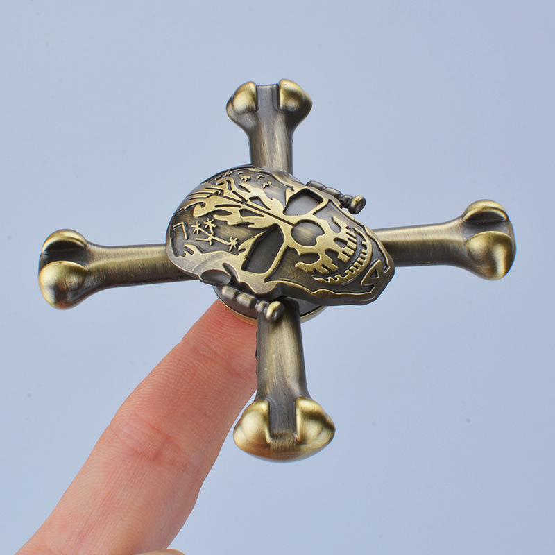 Fidget Spinner
Dödskalle Fidget Spinner - Guld