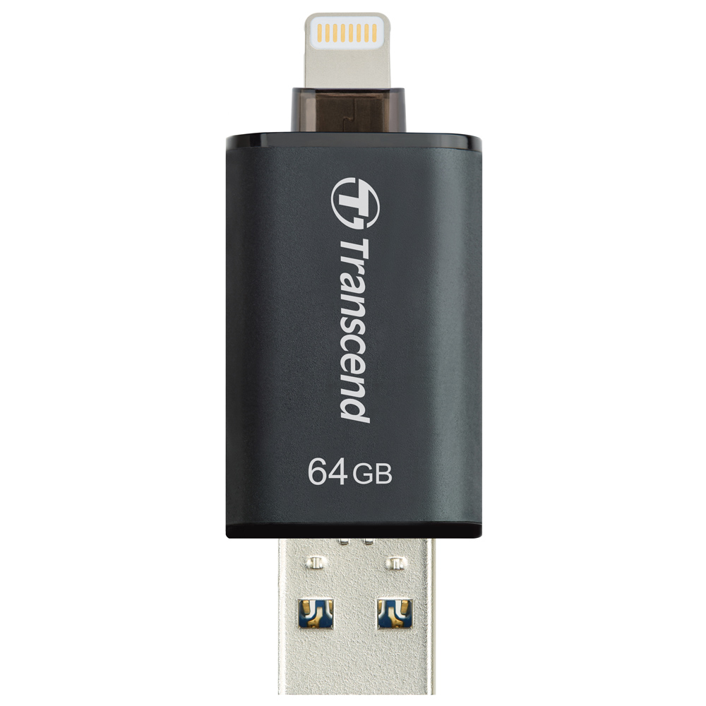 UTGÅTT
Transcend USB-minne med Lightning 64GB - Svart