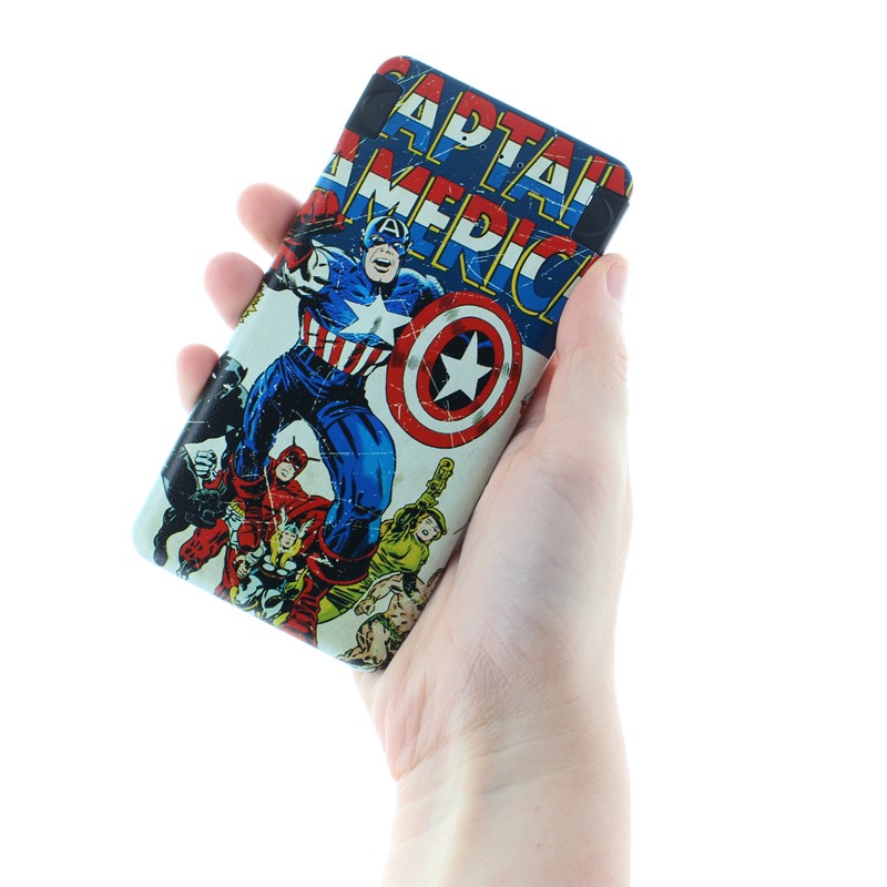 UTGÅTT
MARVEL Powerbank 6000mAh Captain America
