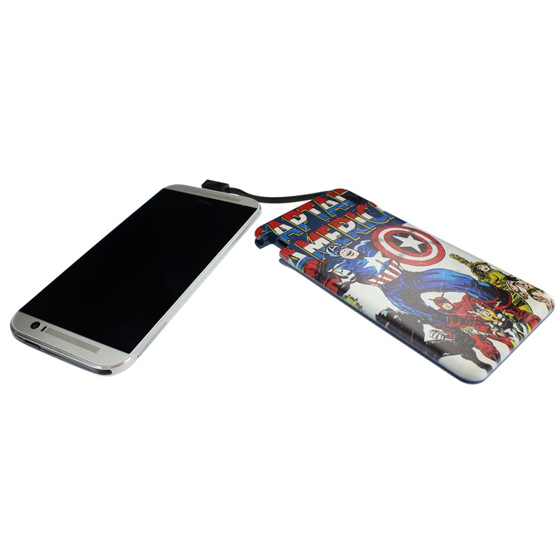 UTGÅTT
MARVEL Powerbank 6000mAh Captain America