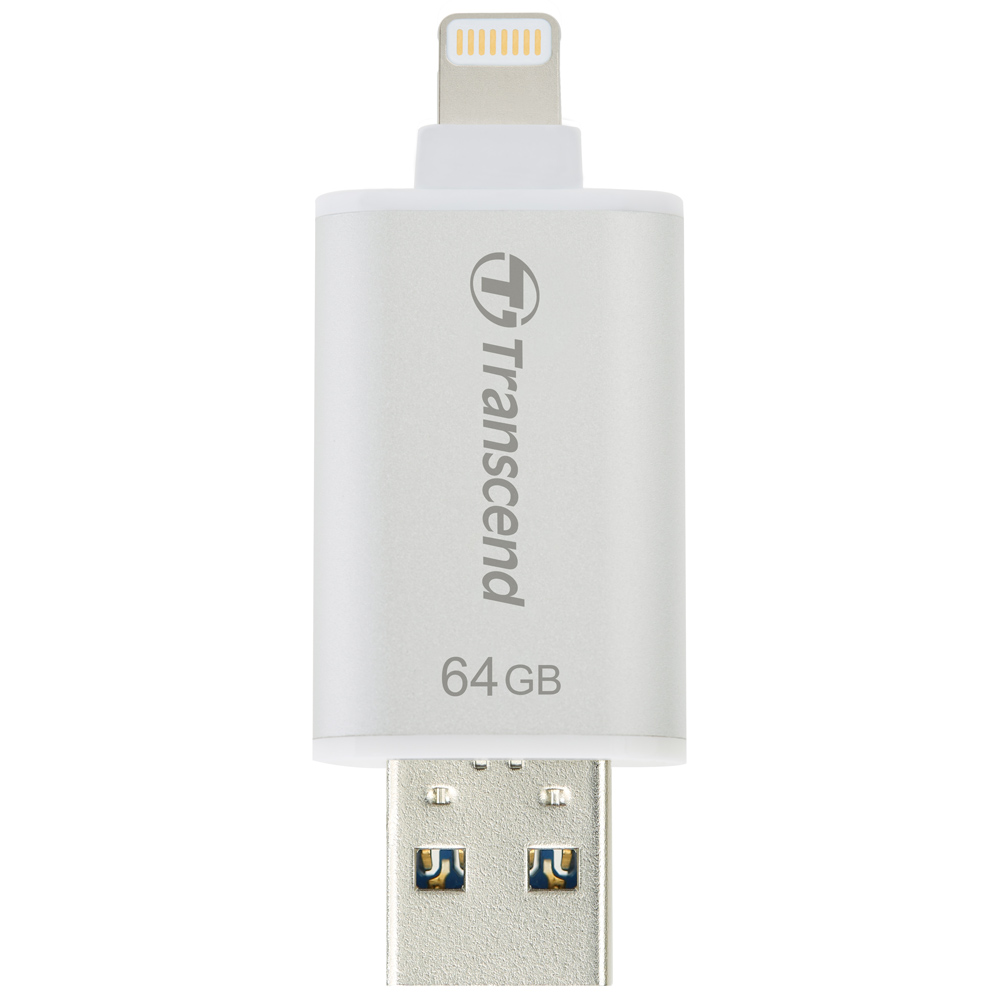 Transcend
Transcend USB-minne med Lightning 64GB - Vit