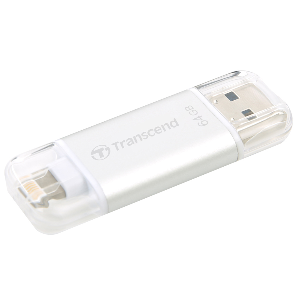 Transcend
Transcend USB-minne med Lightning 64GB - Vit